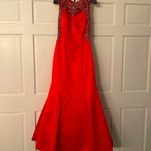 Jovani mermaid formal dress